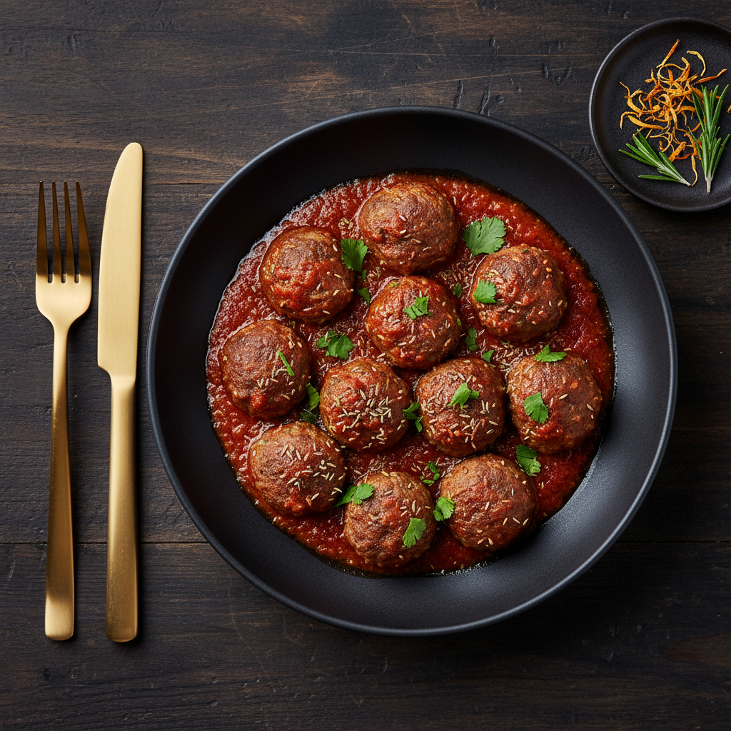 Boulettes de viande au cumin