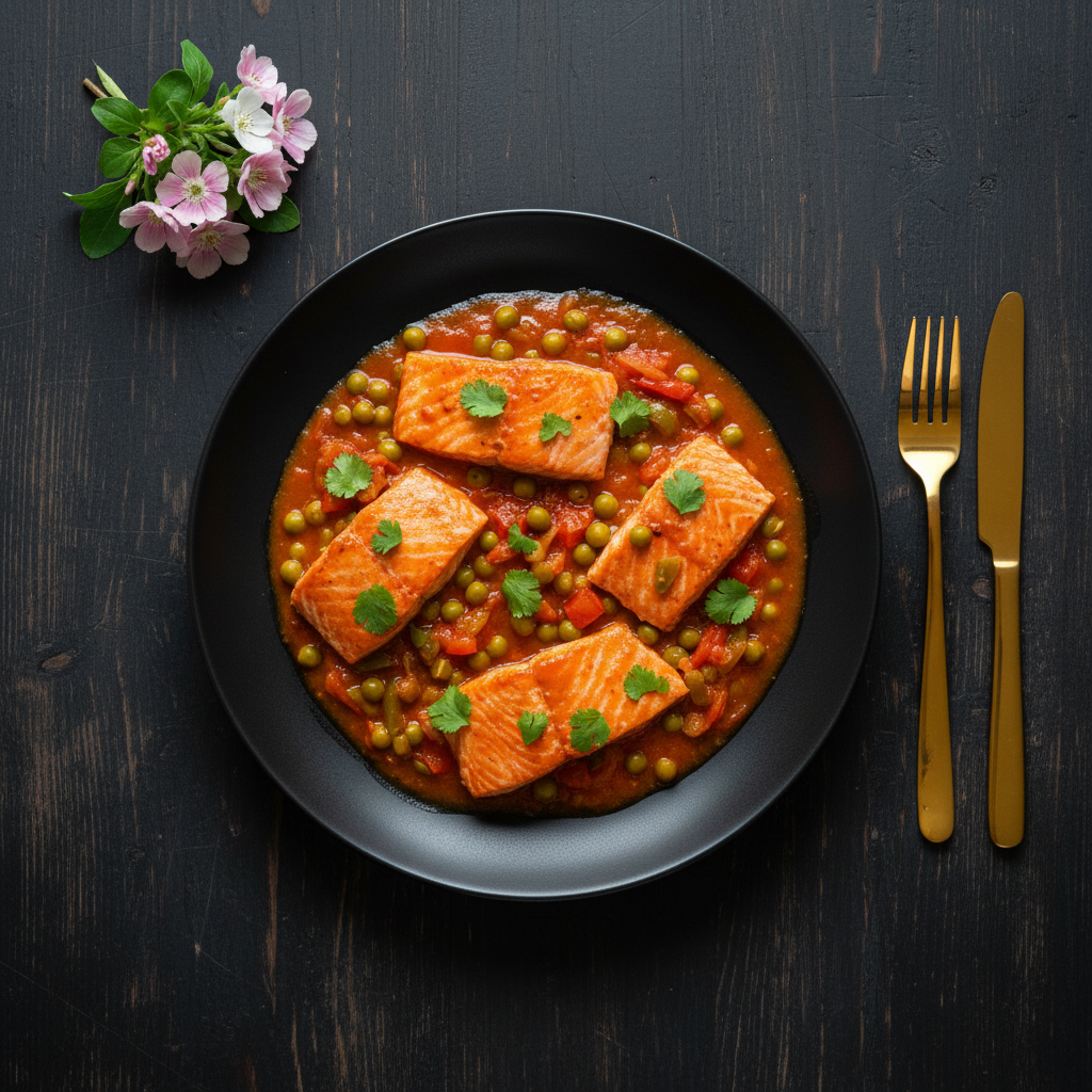 Saumon à l'orientale