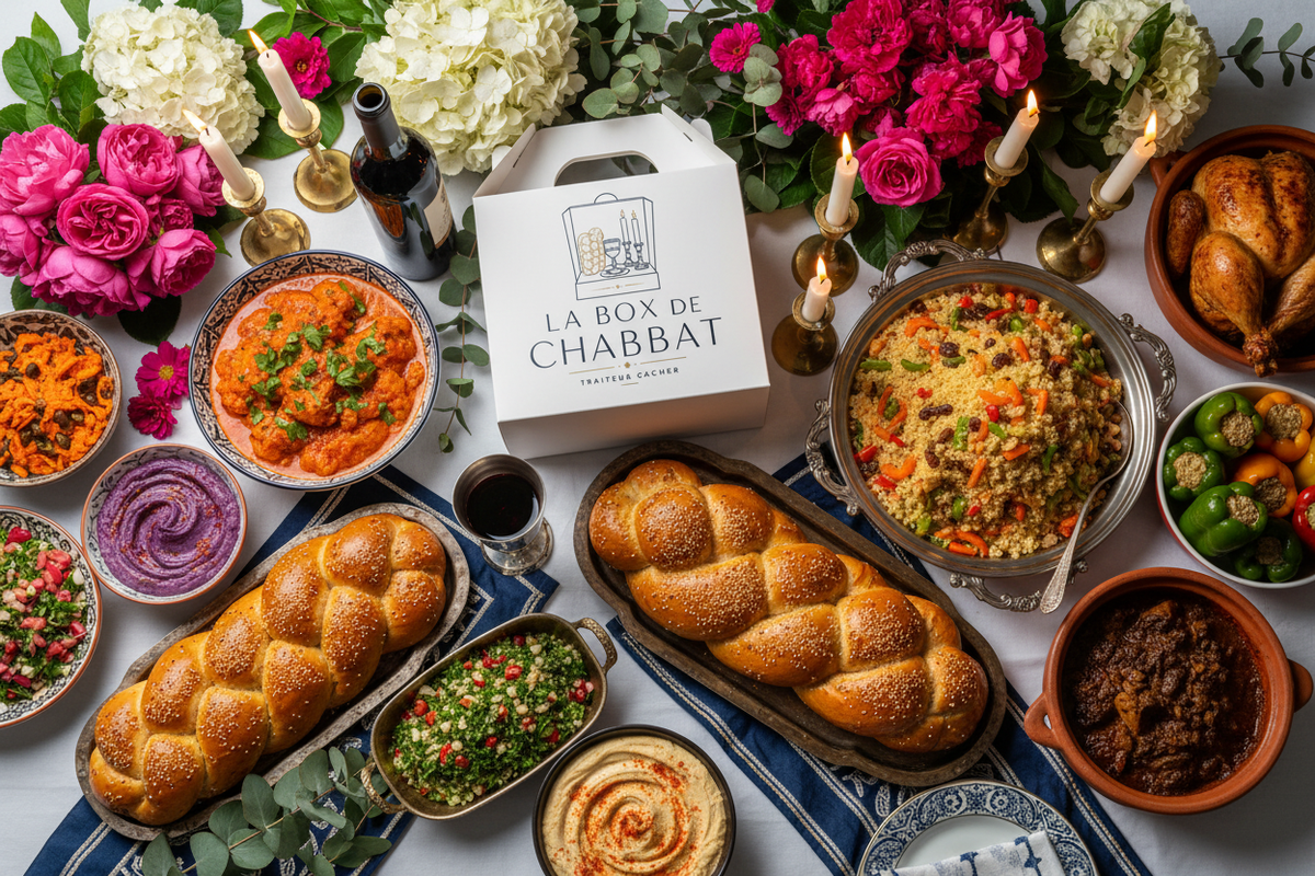 La Box de Chabbat – Traiteur cacher Paris, repas Chabbat Shabbat livrés à domicile chaque vendredi