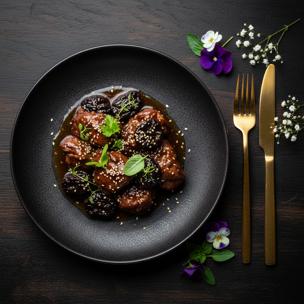 Veau aux pruneaux